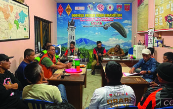 Tim CORE Orlok Bukittinggi Agam-YH5AK Selamatkan Jiwa Manusia Dalam Kebencanaan