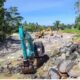 Tiga Alat Berat Dikerahkan untuk Normalisasi Sungai Batang Guo Kuranji