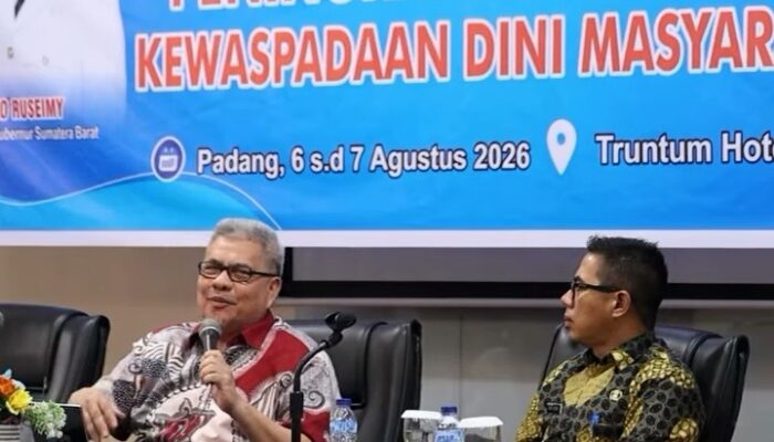 Ketua DPRD Sumbar: Membangun Budaya Kewaspadaan Dini Merupakan Langkah Awal Menjaga Kamtibmas