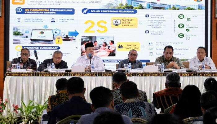 Menteri Nusron Minta ATR/BPN Layani Masyarakat dengan Sudut Pandang Pemohon