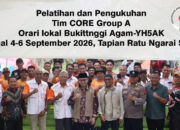 Wakil Wali Kota Bukittinggi Ibnu Asis Membuka Pelatihan Tahap III dan Pengukuhan Tim CORE Group A Orlok Bukittinggi Agam-YH5AK