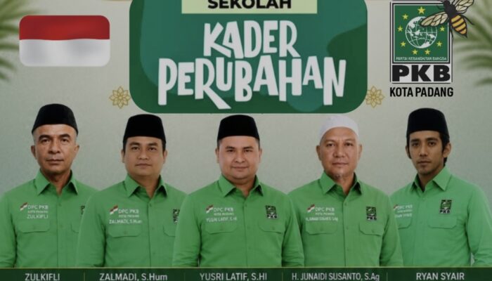Cetak Benih Hijau, PKB Kota Padang Gelar Sekolah Kader Perubahan