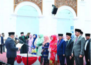 Wali Kota Bukittinggi Ramlan Nurmatias, Lantik 28 Orang Pejabat, Tiga Orang Pejabat Pimpinan Tinggi Pratama