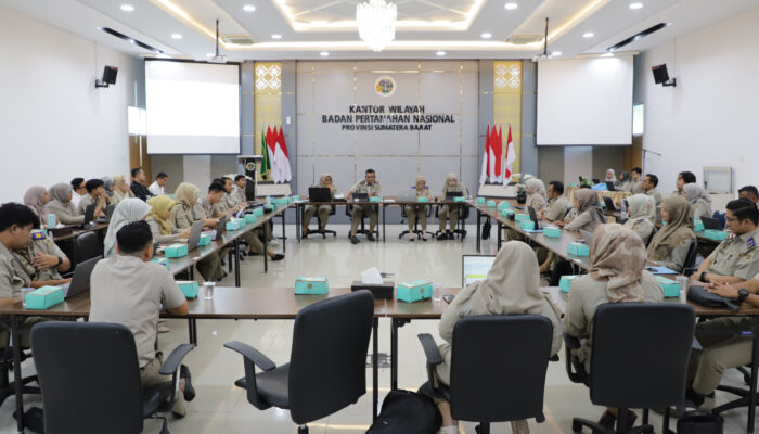 Monev Pengendalian Sengketa, Kantah Pasaman Barat Perkuat Integrasi Data dan Evaluasi Kinerja