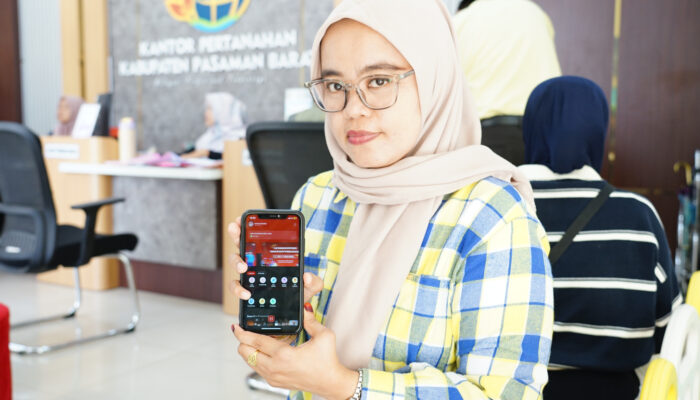 Cek Bidang Tanah dari Ponsel, Sentuh Tanahku Bantu Warga Pasaman Barat