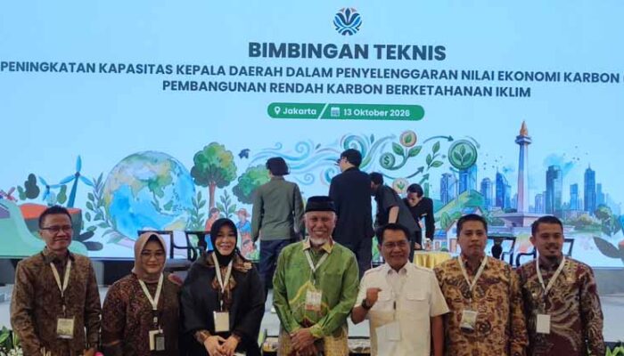 Menuai Ekonomi Karbon  Hutan Sumbar, Mahyeldi Perkuat Kapasitas Daerah