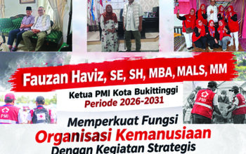 Langkah Awal Fauzan Haviz Nakhodai PMI Bukittinggi, Memperkuat Fungsi Organisasi Kemanusiaan Dengan Kegiatan Strategis